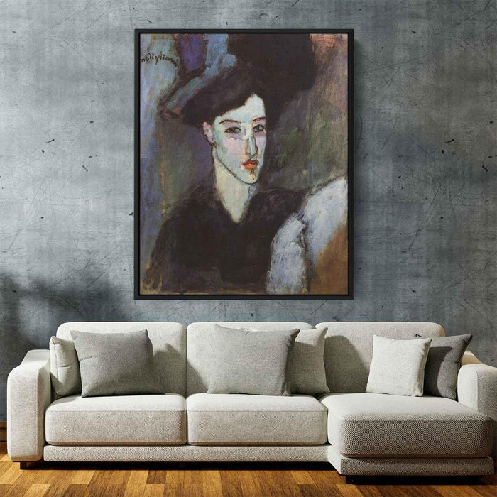 The Jewish Woman (1908) by Amedeo Modigliani - Canvas Artwork