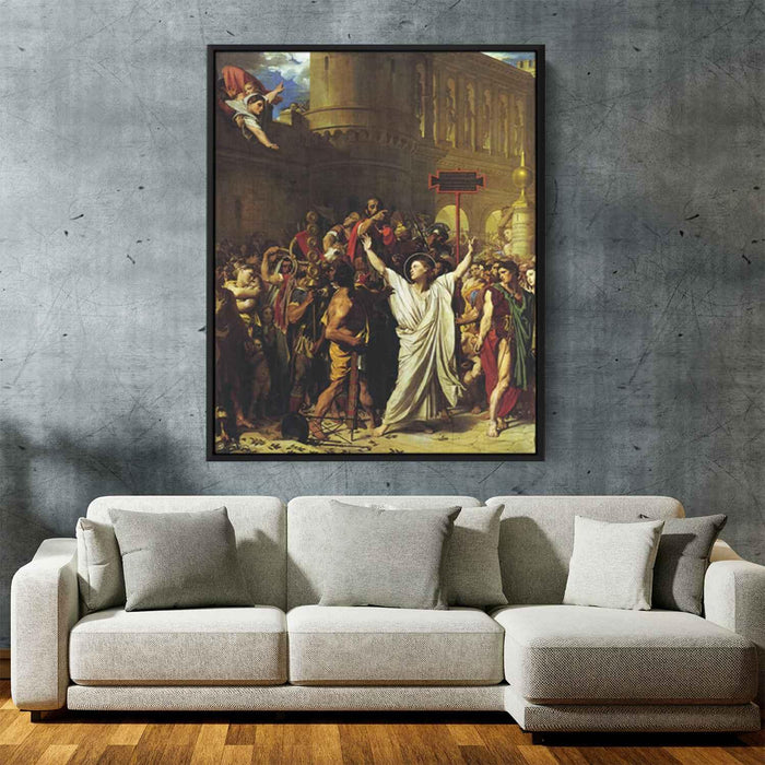 The Martyrdom of St. Symphorian (1834) by Jean Auguste Dominique Ingres - Canvas Artwork