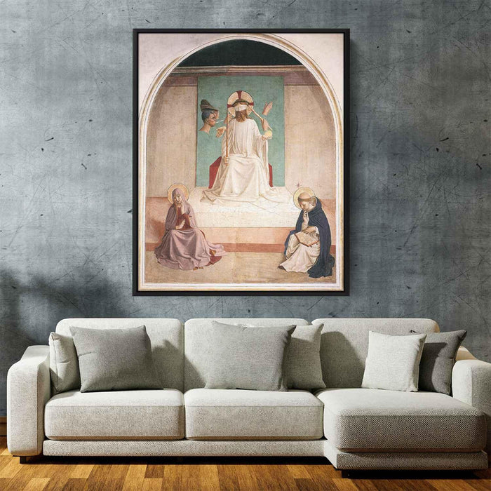 The Mocking of Christ (1441) by Fra Angelico - Canvas Artwork