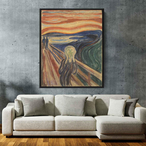 The Scream (1910) by Edvard Munch - Canvas Artwork