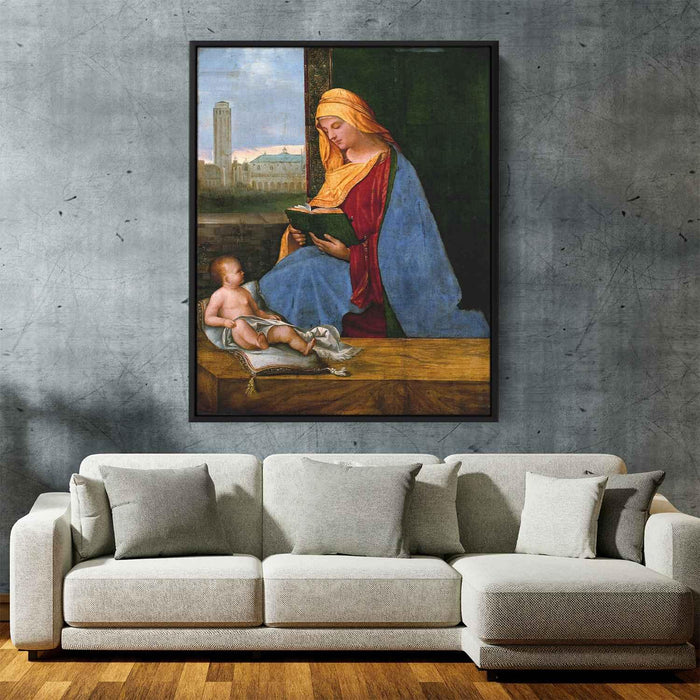 Virgin and Child (The Tallard Madonna) (1510) by Giorgione - Canvas Artwork