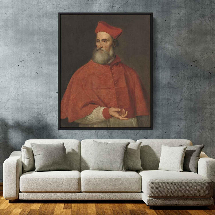 Portrait of Pietro Bembo (1540) by Titian - Canvas Artwork