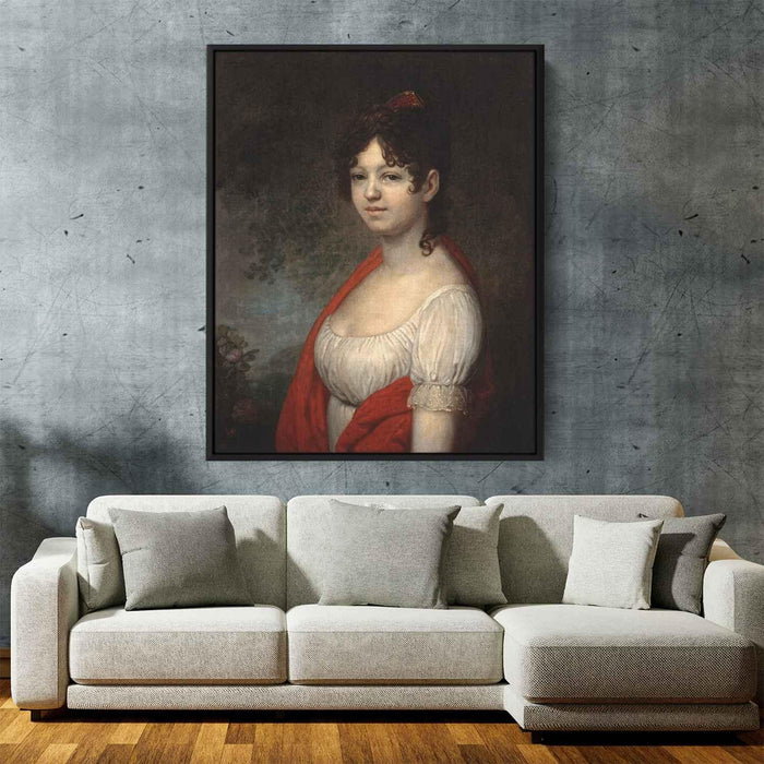 Varvara Andreyevna Tomilova by Vladimir Borovikovsky - Canvas Artwork