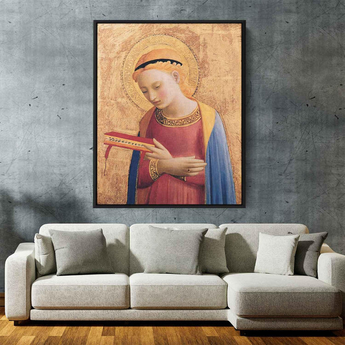 Virgin Mary Annunciate (1433) by Fra Angelico - Canvas Artwork