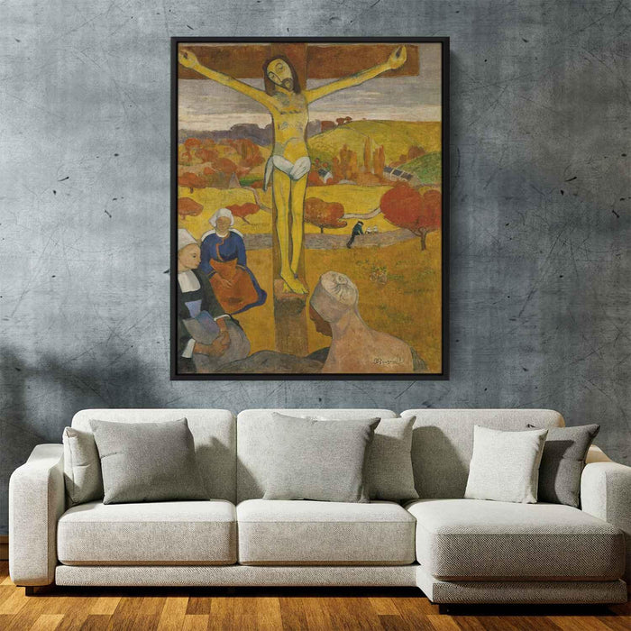 Yellow Christ (1889) by Paul Gauguin - Canvas Artwork