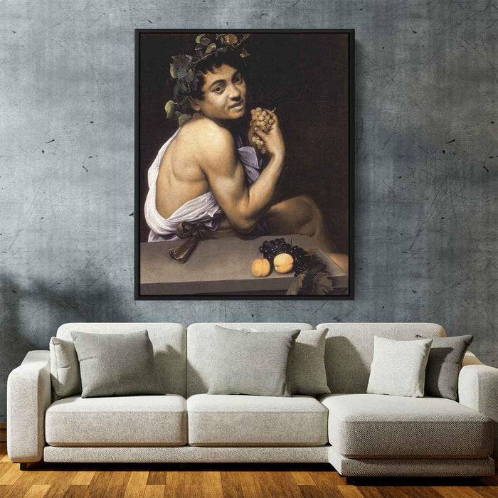 Young Sick Bacchus (1593) by Caravaggio - Canvas Artwork