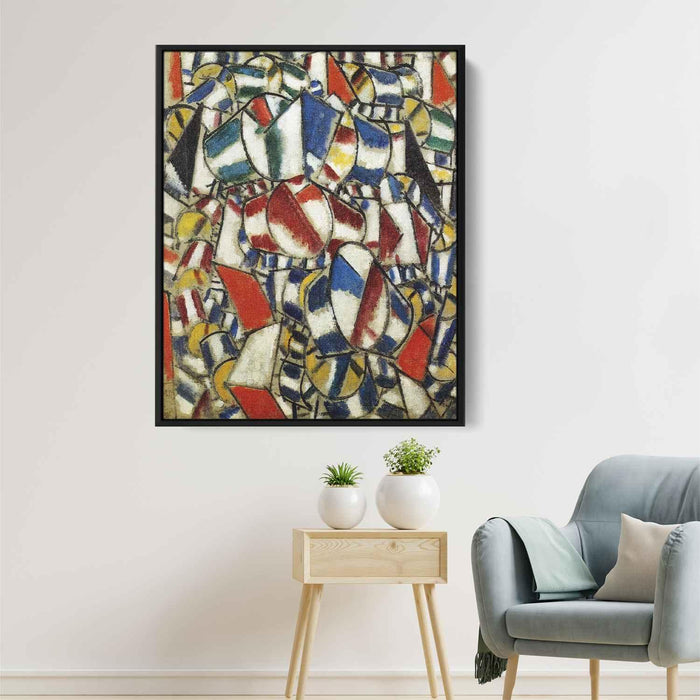 Contrast of Forms (1913) by Fernand Leger - Canvas Artwork