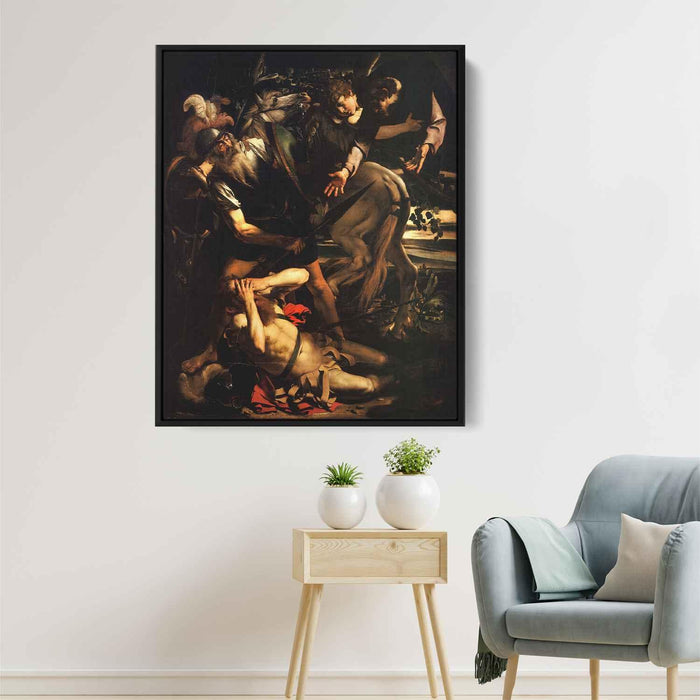 Conversion of Saint Paul (1600) by Caravaggio - Canvas Artwork