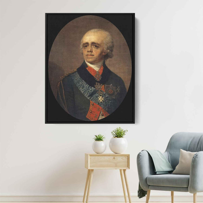 Paul I by Vladimir Borovikovsky - Canvas Artwork