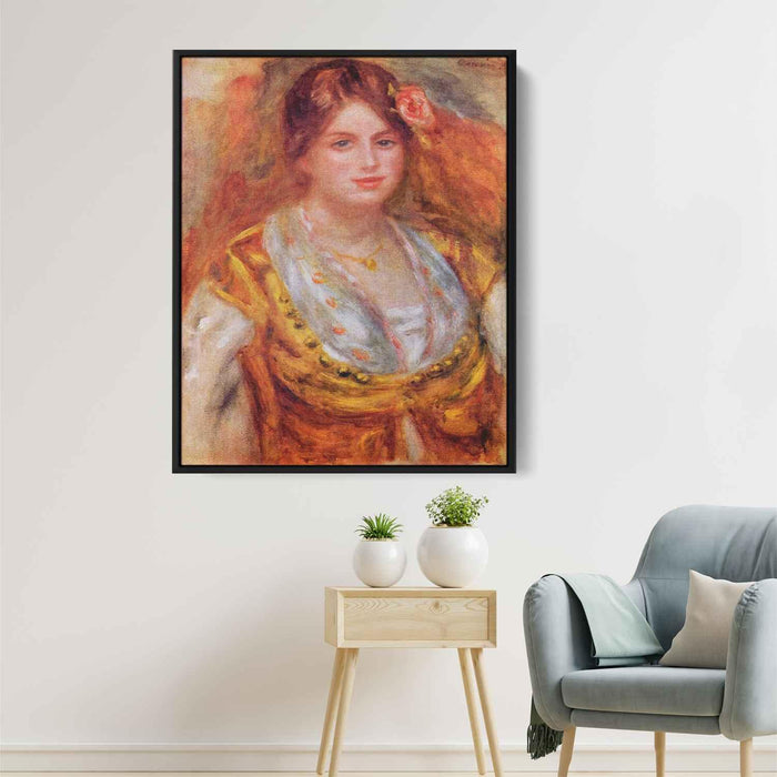 Portrait of Mademoiselle Francois by Pierre-Auguste Renoir - Canvas Artwork