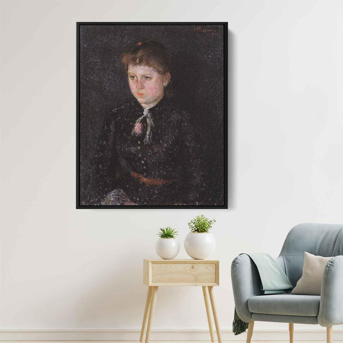 Portrait of Nini (1884) by Camille Pissarro - Canvas Artwork