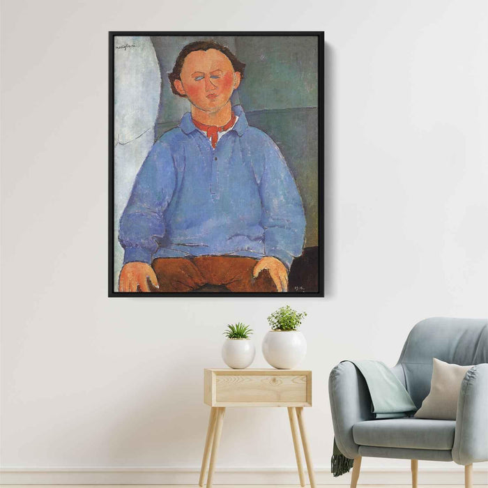 Portrait of Oscar Miestchanioff (1916) by Amedeo Modigliani - Canvas Artwork