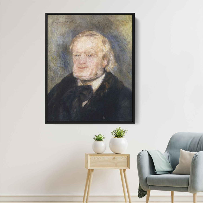 Richard Wagner (1882) by Pierre-Auguste Renoir - Canvas Artwork