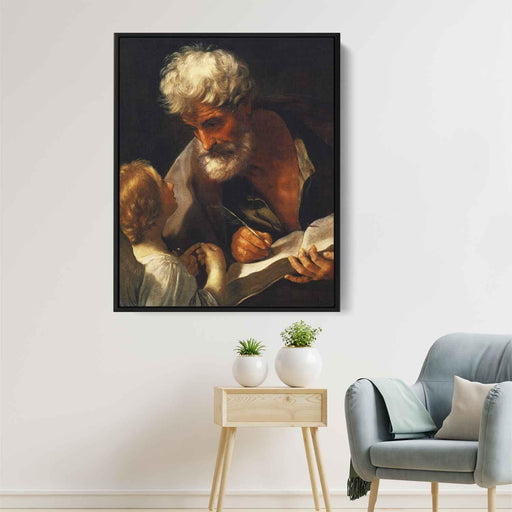 Saint Matthew (1621) by Guido Reni - Canvas Artwork