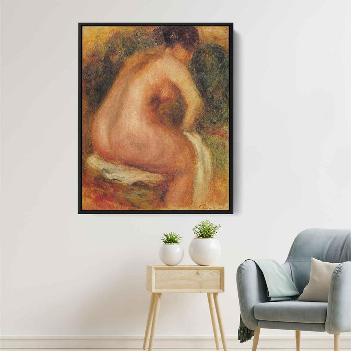 Seated Female Nude (1910) by Pierre-Auguste Renoir - Canvas Artwork