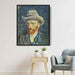 Self Portrait with Felt Hat (1887) by Vincent van Gogh - Canvas Artwork
