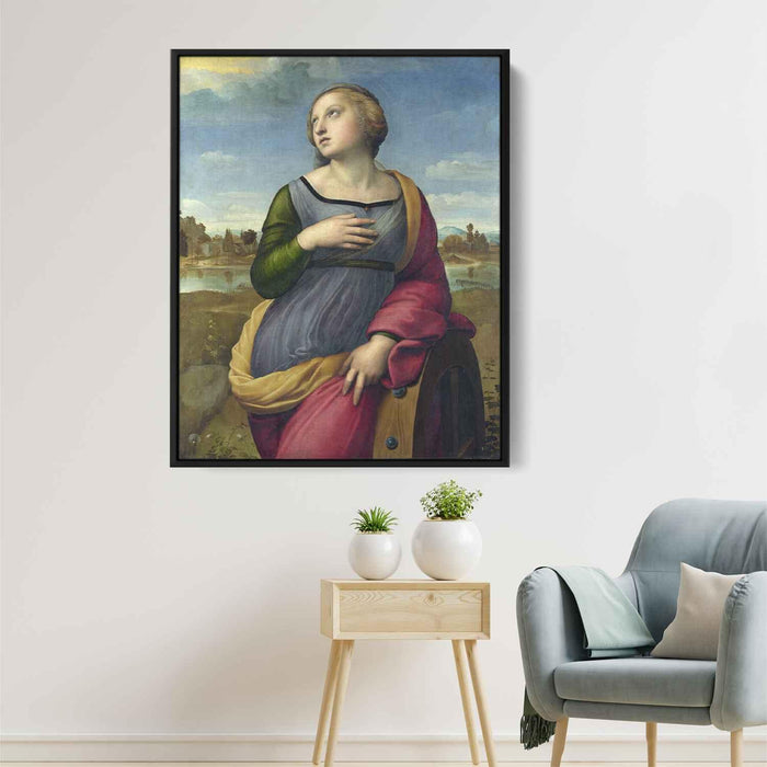 St. Catherine of Alexandria (1508) by Raphael - Canvas Artwork