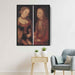 St. Catherine and St. Barbara by Lucas Cranach the Elder - Canvas Artwork