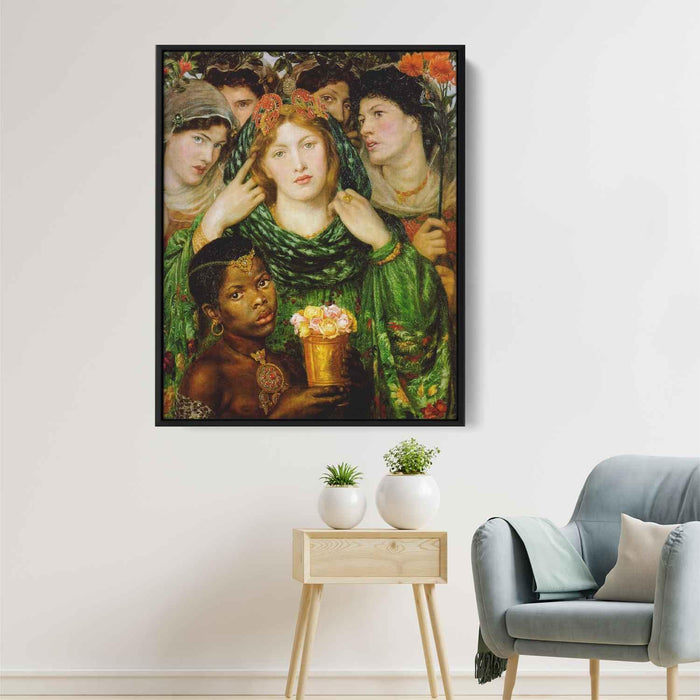 The Beloved (1866) by Dante Gabriel Rossetti - Canvas Artwork