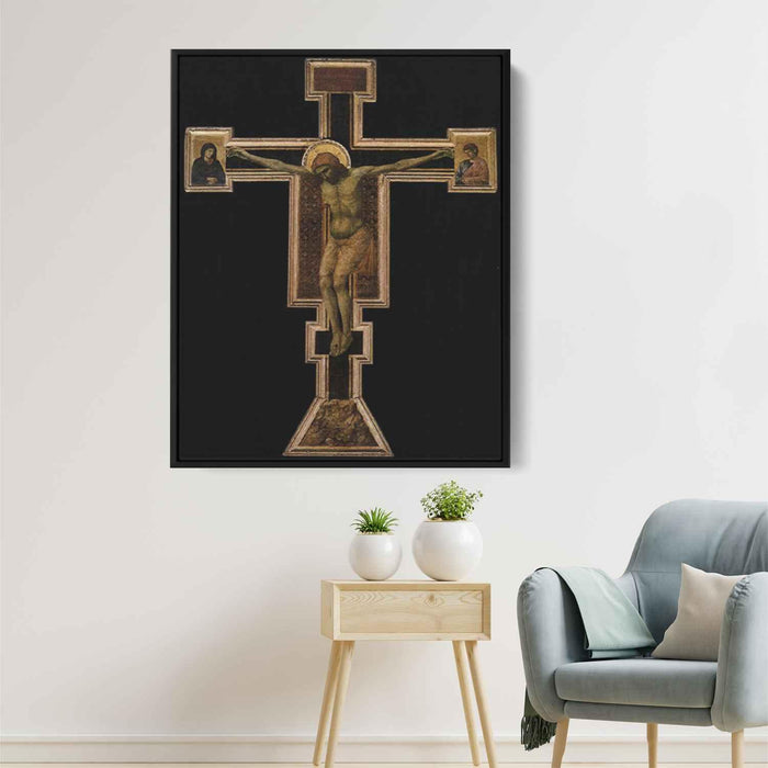 The Crucifixion (1312) by Giotto - Canvas Artwork