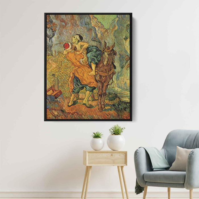 The Good Samaritan, after Delacroix by Vincent van Gogh - Canvas Artwork