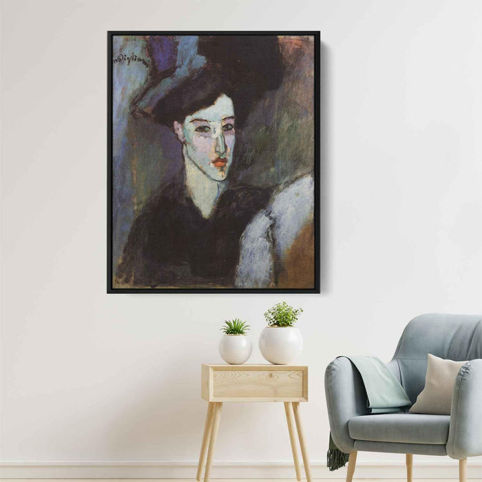 The Jewish Woman (1908) by Amedeo Modigliani - Canvas Artwork