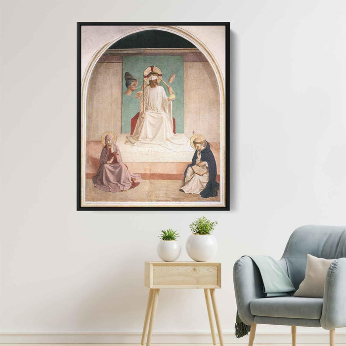 The Mocking of Christ (1441) by Fra Angelico - Canvas Artwork