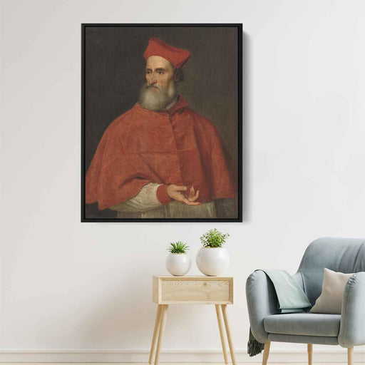 Portrait of Pietro Bembo (1540) by Titian - Canvas Artwork