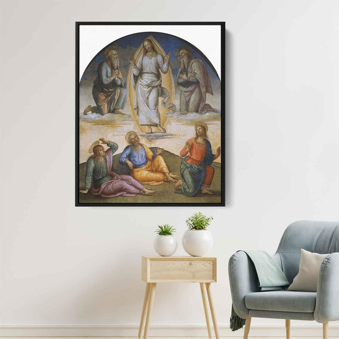 Transfiguration (1500) by Pietro Perugino - Canvas Artwork