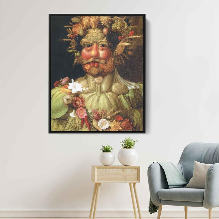 Vertumnus (Emperor Rudolph II) (1591) by Giuseppe Arcimboldo - Canvas Artwork