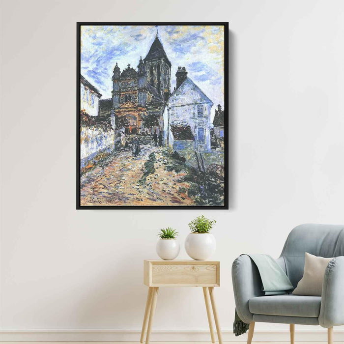 Vetheuil, The Church by Claude Monet - Canvas Artwork