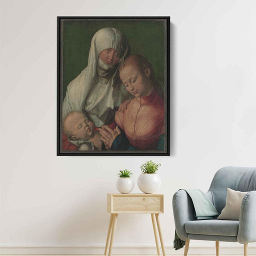 The Virgin and Child with St. Anne (1519) by Albrecht Durer - Canvas Artwork