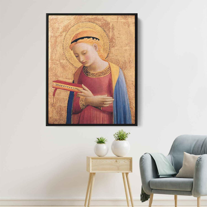 Virgin Mary Annunciate (1433) by Fra Angelico - Canvas Artwork