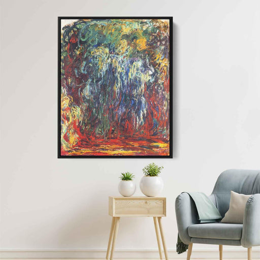 Weeping Willow, Giverny by Claude Monet - Canvas Artwork