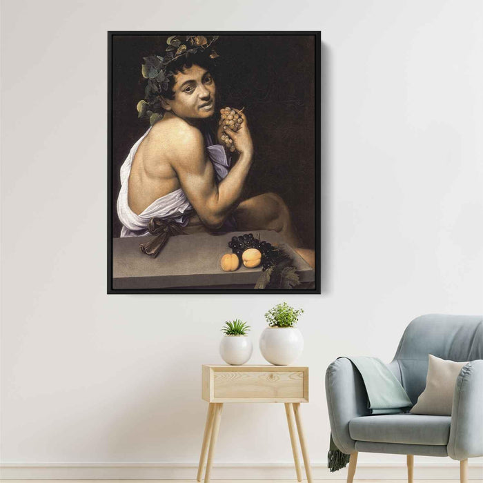 Young Sick Bacchus (1593) by Caravaggio - Canvas Artwork