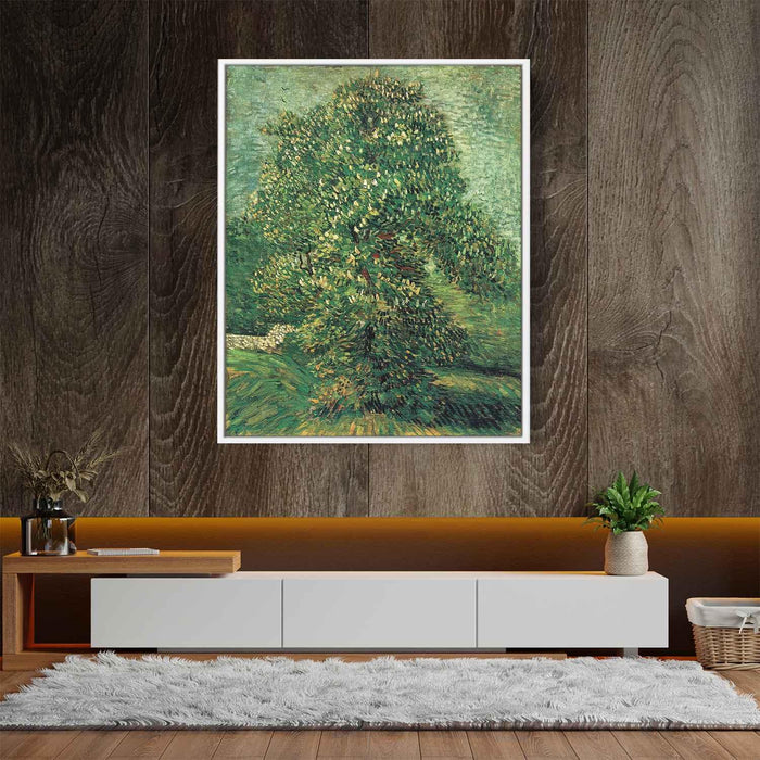 Chestnut Tree in Blossom (1887) by Vincent van Gogh - Canvas Artwork