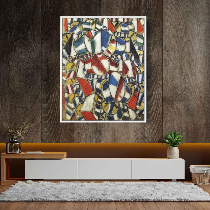 Contrast of Forms (1913) by Fernand Leger - Canvas Artwork