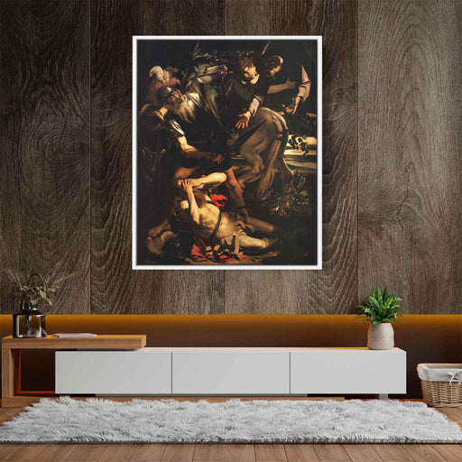 Conversion of Saint Paul (1600) by Caravaggio - Canvas Artwork