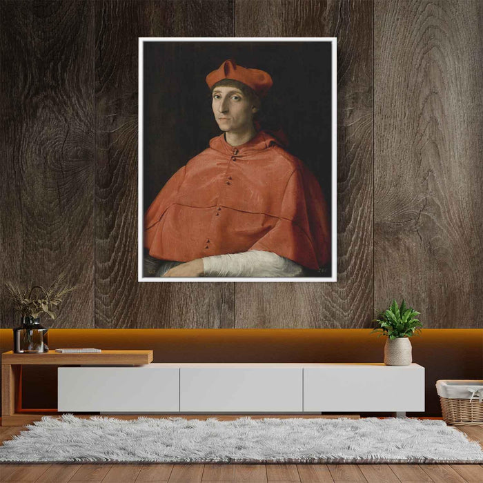 Portrait of a Cardinal (1510) by Raphael - Canvas Artwork