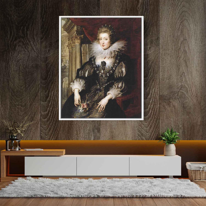 Portrait of Anne of Austria (1622) by Peter Paul Rubens - Canvas Artwork