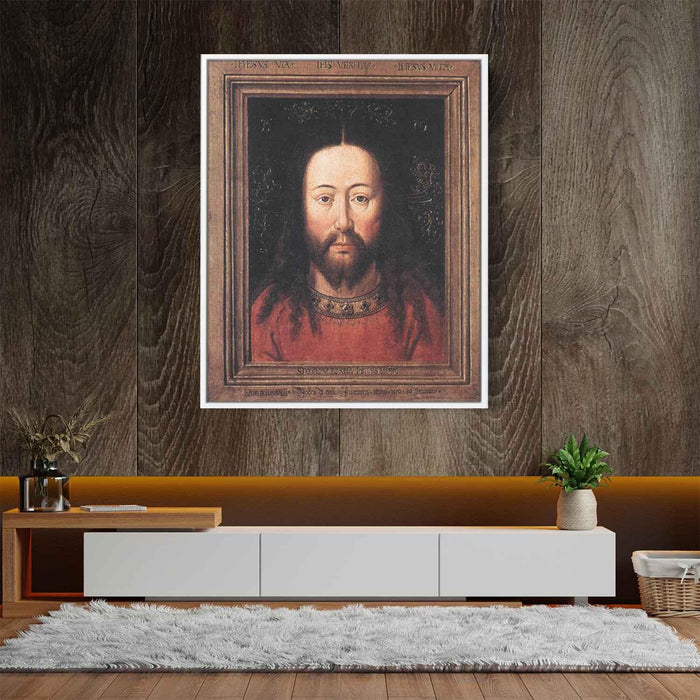 Portrait of Christ (1440) by Jan van Eyck - Canvas Artwork