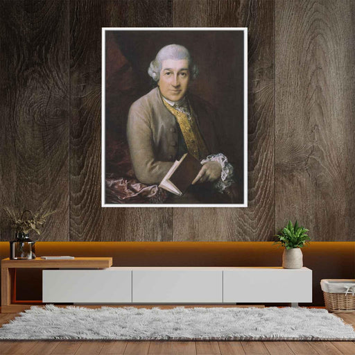 Portrait of David Garrick (1770) by Thomas Gainsborough - Canvas Artwork