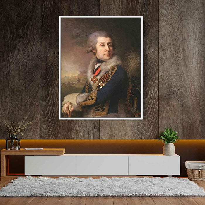 Portrait of F. A. Borovsky (1799) by Vladimir Borovikovsky - Canvas Artwork