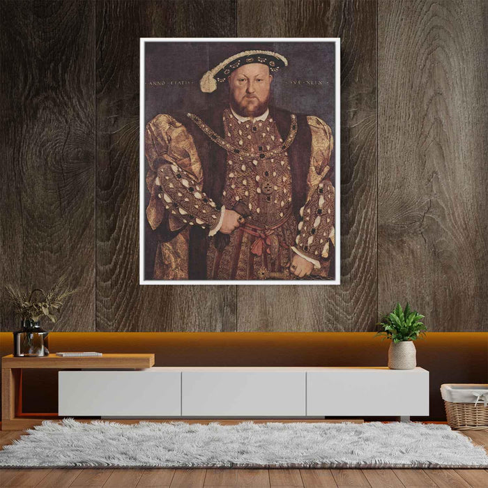 Portrait of Henry VIII (1540) by Hans Holbein the Younger - Canvas Artwork