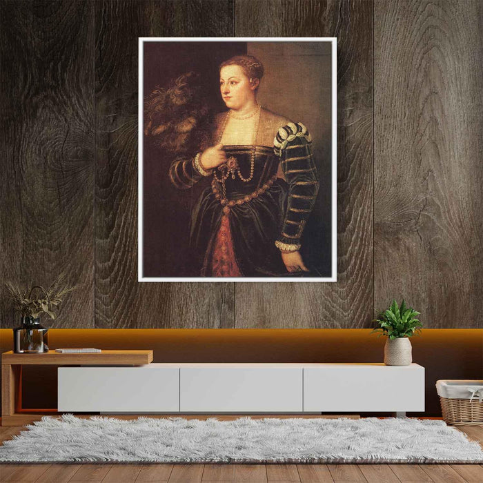 Portrait of Lavinia, the Artist's Daughter by Titian - Canvas Artwork
