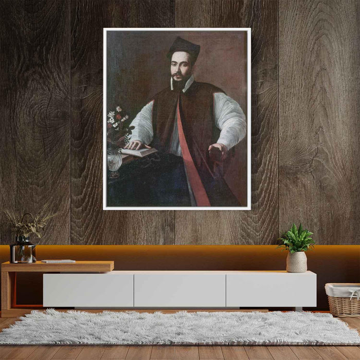 Portrait of Maffeo Barberini (1597) by Caravaggio - Canvas Artwork