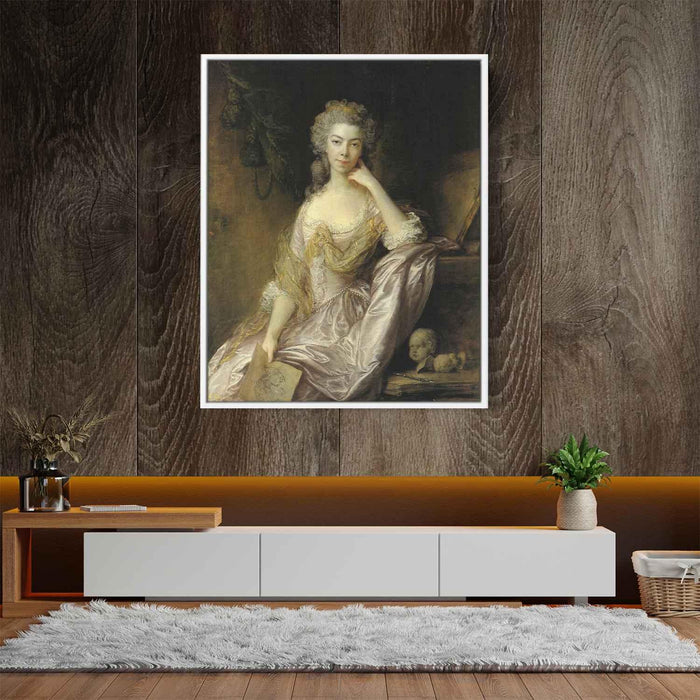 Portrait of Mrs. Drummond by Thomas Gainsborough - Canvas Artwork