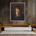 Portrait of Rembrandt van Rijn (1628) by Rembrandt - Canvas Artwork