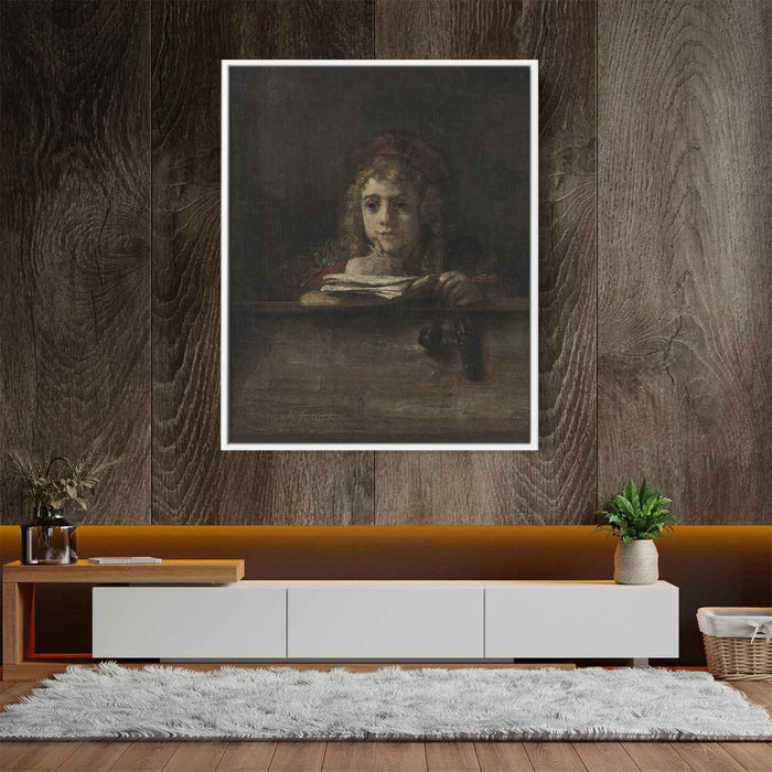 Titus (1655) by Rembrandt - Canvas Artwork