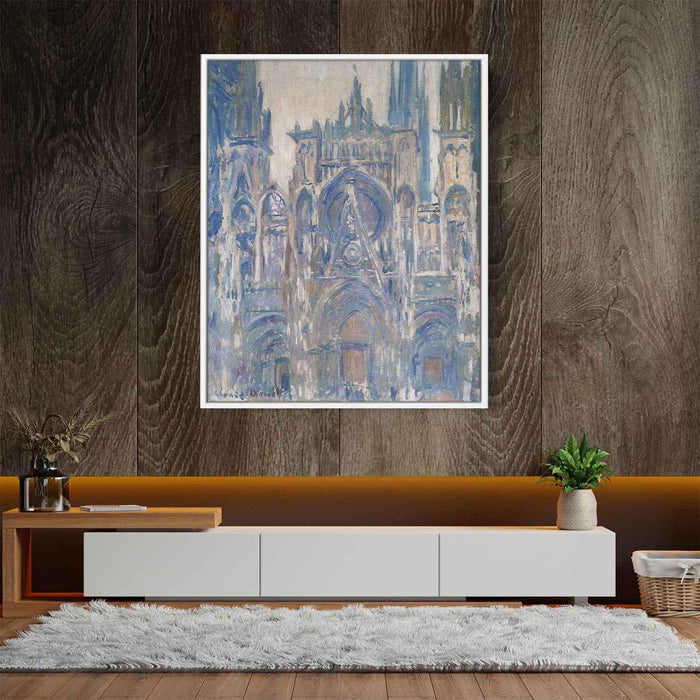 Rouen Cathedral, Study of the Portal by Claude Monet - Canvas Artwork